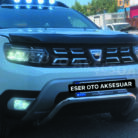 dacia duster krom plaka altı ön koruma montaj 03