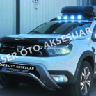 dacia duster krom plaka altı ön koruma montaj 04