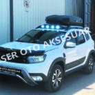 dacia duster krom plaka altı ön koruma montaj 05