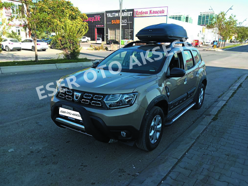 dacia duster poliüretan ön koruma montaj 07 dacia duster poliüretan ön koruma montaj 07