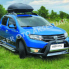 dacia sandero stepway poliüretan ön koruma montaj 01