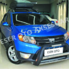 dacia sandero stepway poliüretan ön koruma montaj 05