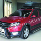 dacia sandero stepway poliüretan ön koruma montaj 09