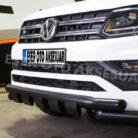 volkswagen amarok siyah shark ön bıyık montaj 01