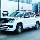 volkswagen amorok krom ön bıyık montaj 07