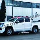 volkswagen amorok krom ön bıyık montaj 08